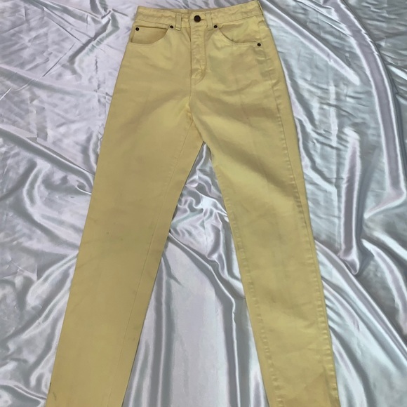 ๐ Vintage Yellow Edwin Jeans ๐ - Picture 3 of 6